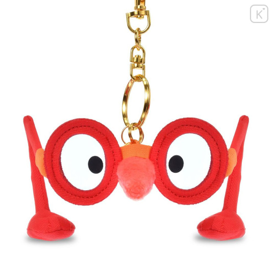 Japan Disney Store Plush Keychain - Alice in Wonderland : 75th Anniversary Eyeglass Bird - 1