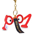 Japan Disney Store Plush Keychain - Alice in Wonderland : 75th Anniversary Eyeglass Bird - 4