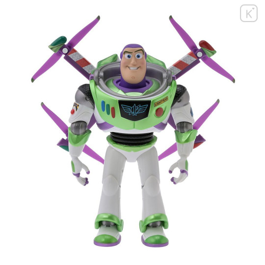 Japan Disney Store Transforming Action Figure - Buzz Lightyear : High-tech Version - 1