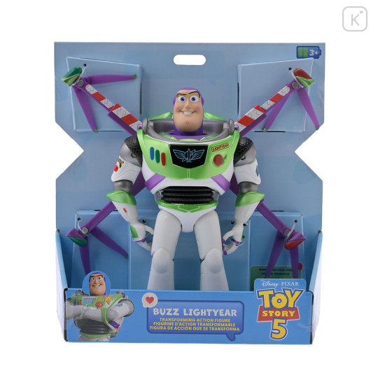 Japan Disney Store Transforming Action Figure - Buzz Lightyear : High-tech Version - 6