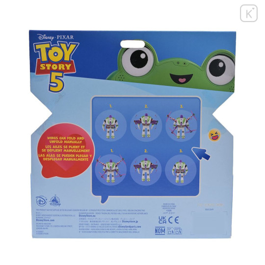 Japan Disney Store Transforming Action Figure - Buzz Lightyear : High-tech Version - 7