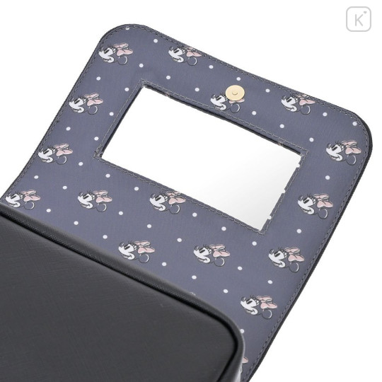 Japan Disney Store Pouch with Mirror - Minnie - 4