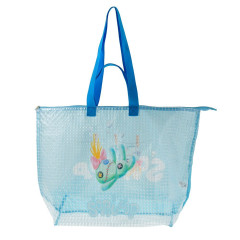 Japan Disney Store Tote Bag - Scrump : Clear Grid
