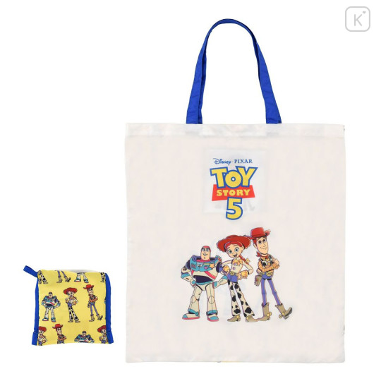 Japan Disney Store Eco Bag - Buzz Lightyear & Jessie & Woody - 1