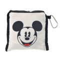 Japan Disney Store Eco Bag with Carabiner - Mickey : Pie-Cut Eye - 3
