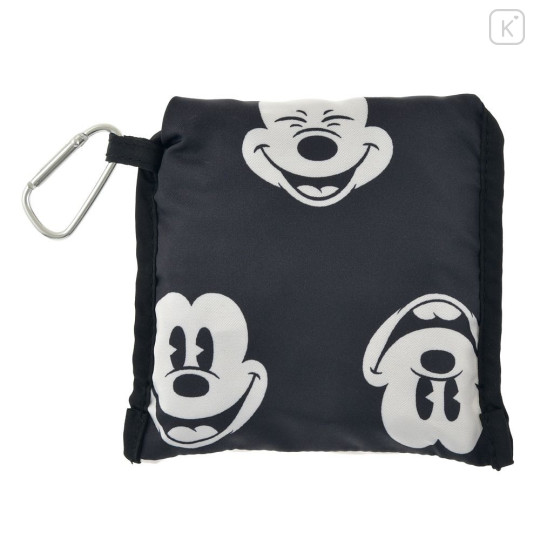 Japan Disney Store Eco Bag with Carabiner - Mickey : Pie-Cut Eye - 4
