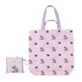 Japan Disney Store Eco Bag with Carabiner - Figaro & Minnie : Watercolor - 2