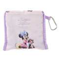 Japan Disney Store Eco Bag with Carabiner - Figaro & Minnie : Watercolor - 3