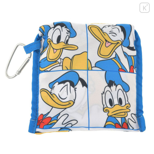 Japan Disney Store Eco Bag with Carabiner - Donald - 4
