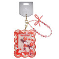 Japan Disney Store Card Holder Bead Charm - Minnie : Heart Pounding - 2