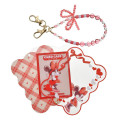 Japan Disney Store Card Holder Bead Charm - Minnie : Heart Pounding - 3