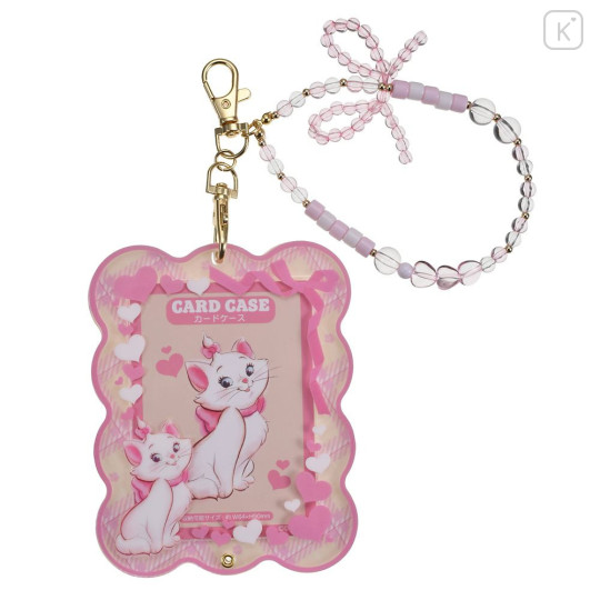 Japan Disney Store Card Holder Bead Charm - Marie : Heart Pounding - 1