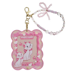 Japan Disney Store Card Holder Bead Charm - Marie : Heart Pounding