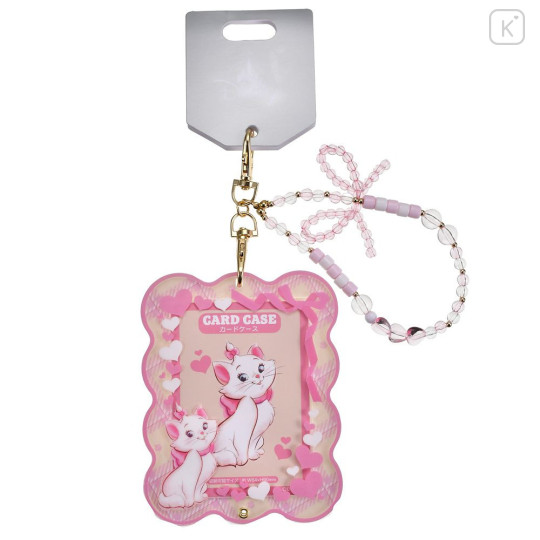 Japan Disney Store Card Holder Bead Charm - Marie : Heart Pounding - 2