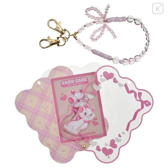 Japan Disney Store Card Holder Bead Charm - Marie : Heart Pounding - 3