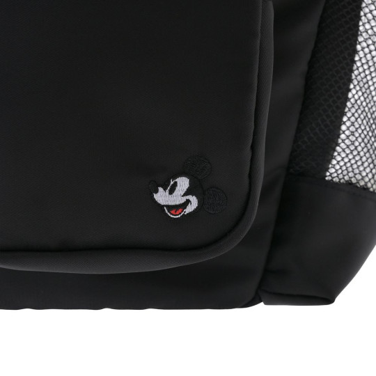 Japan Disney Store Shoulder Bag - Mickey : Face Embroidery - 3