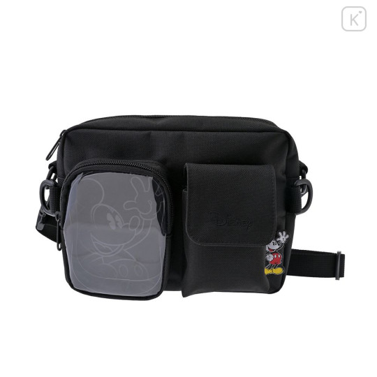 Japan Disney Store Shoulder Bag with Clear Window - Mickey - 1