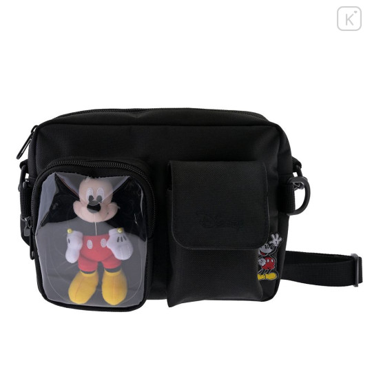 Japan Disney Store Shoulder Bag with Clear Window - Mickey - 6