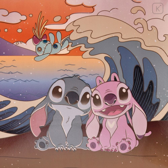 Japan Disney Store Shopping Bag - Angel & Scrump & Stitch - 6