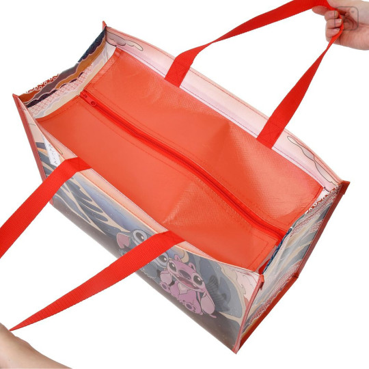 Japan Disney Store Shopping Bag - Angel & Scrump & Stitch - 7