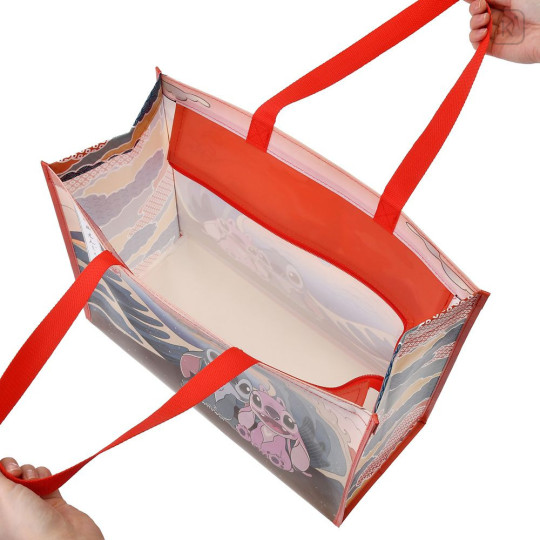Japan Disney Store Shopping Bag - Angel & Scrump & Stitch - 8