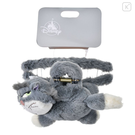 Japan Disney Store Mascot Hair Claw Clip - Lucifer : Fluffy - 6