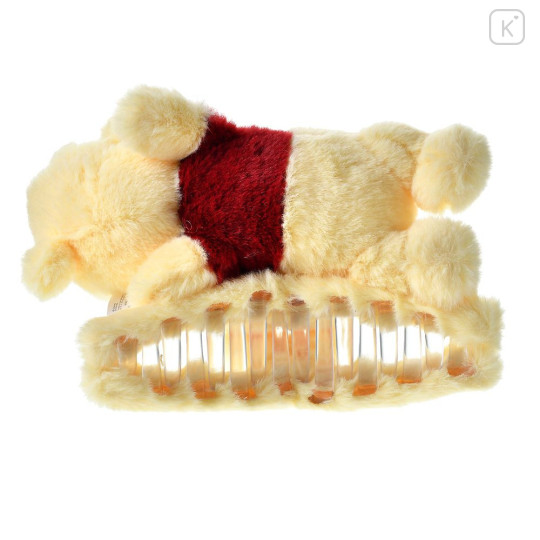 Japan Disney Store Mascot Hair Claw Clip - Pooh : Fluffy - 4