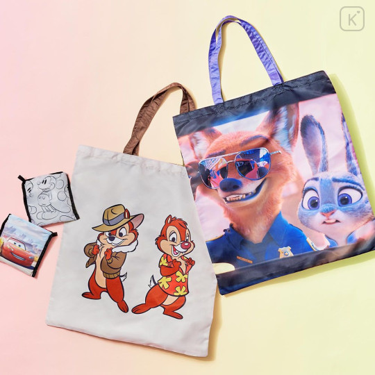 Japan Disney Store Eco Bag - Mickey : Classic Sketch - 4