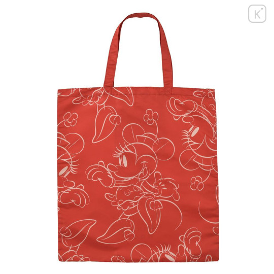 Japan Disney Store Eco Bag - Minnie : Classic Sketch - 5