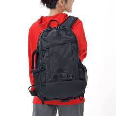 Japan Disney Coleman Backpack 33L - Mickey : All Black with Embroidery