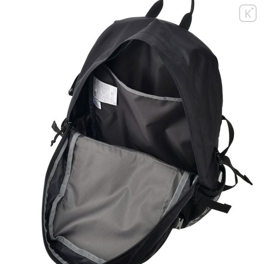 Japan Disney Coleman Backpack 33L - Mickey : All Black with Embroidery - 3