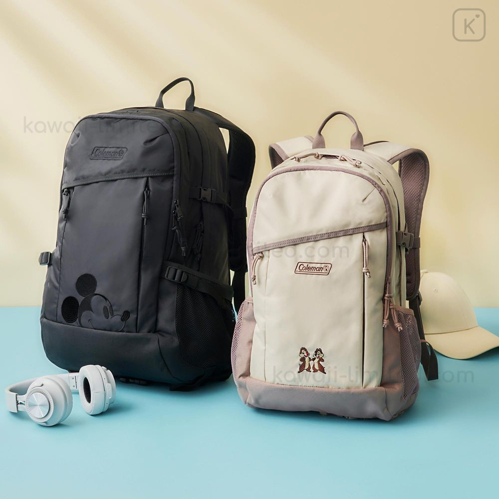 Japan Disney Coleman Backpack 33L - Mickey : All Black with