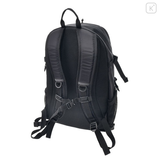 Japan Disney Coleman Backpack 33L - Mickey : All Black with Embroidery - 7