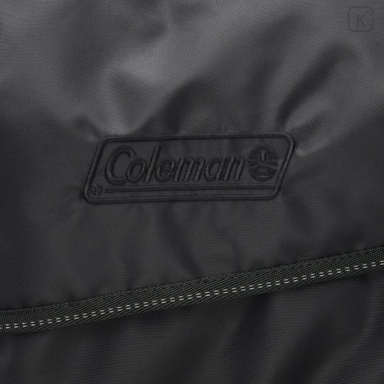 Japan Disney Coleman Backpack 33L - Mickey : All Black with Embroidery - 8