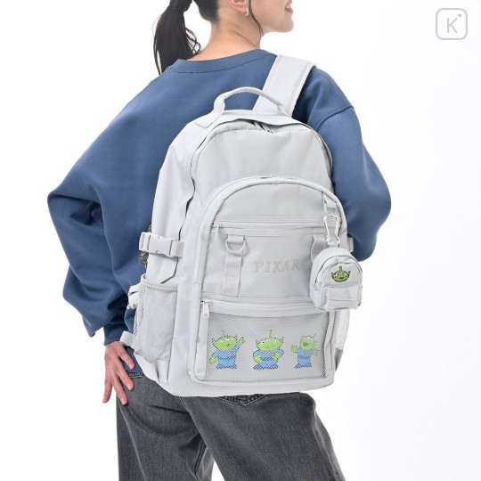 Japan Disney Store Backpack 21L - Aliens : Logo Embroidery - 1