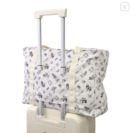 Japan Disney Store Foldable Tote Bag - Mickey & Friends : Magical Travel - 6