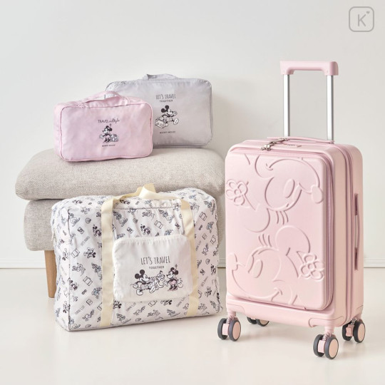 Japan Disney Store Clothing Compression Storage Pouch (M) - Mickey & Friends : Magical Travel - 2
