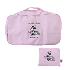 Japan Disney Store Clothing Compression Storage Pouch (S) - Mickey & Friends : Magical Travel