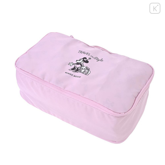 Japan Disney Store Clothing Compression Storage Pouch (S) - Mickey & Friends : Magical Travel - 7