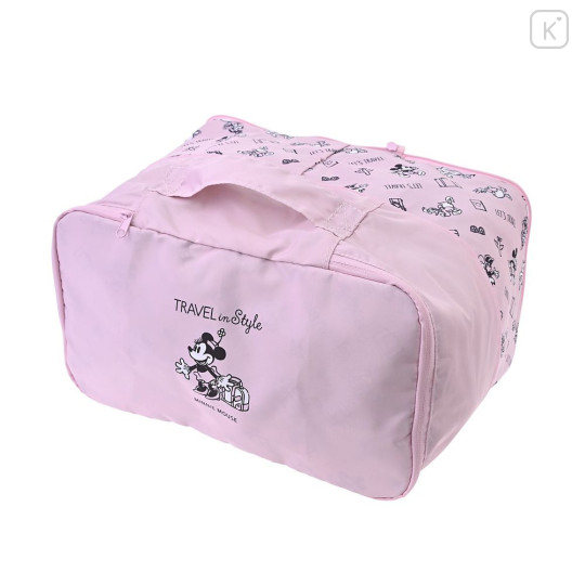 Japan Disney Store Clothing Compression Storage Pouch (S) - Mickey & Friends : Magical Travel - 8