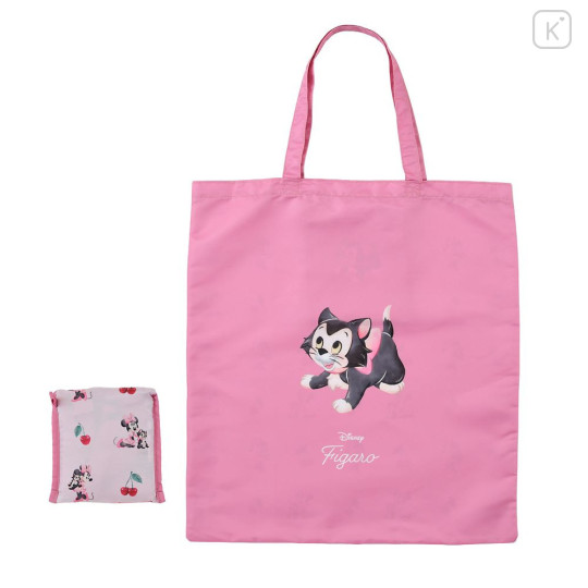 Japan Disney Store Eco Bag - Figaro & Minnie - 1