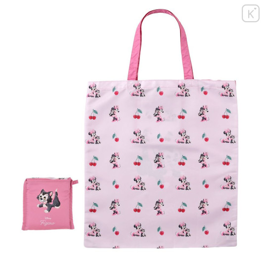 Japan Disney Store Eco Bag - Figaro & Minnie - 2