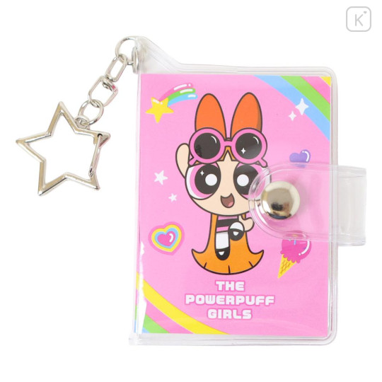 Japan The Powerpuff Girls Mini Sticker Book Keychain - Blossom - 1