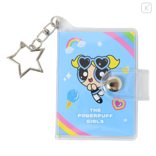 Japan The Powerpuff Girls Mini Sticker Book Keychain - Bubbles - 1