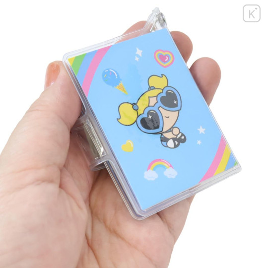 Japan The Powerpuff Girls Mini Sticker Book Keychain - Bubbles - 2
