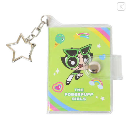 Japan The Powerpuff Girls Mini Sticker Book Keychain - Buttercup - 1