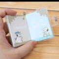 Japan Peanuts Mini Sticker Book Keychain - Snoopy : Mint Ice Cream - 3