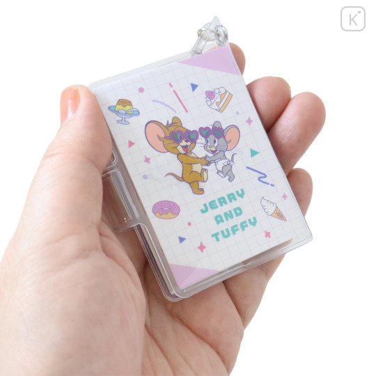 Japan Tom and Jerry Mini Sticker Book Keychain - Jerry & Tuffy - 2