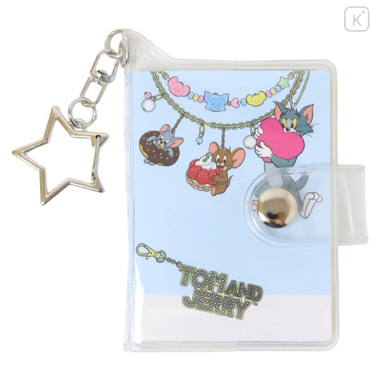 Japan Tom and Jerry Mini Sticker Book Keychain - Laundry - 1