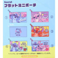 Japan Disney Secret Flat Mini Pouch - Stitch : Summer Blind Box - 2
